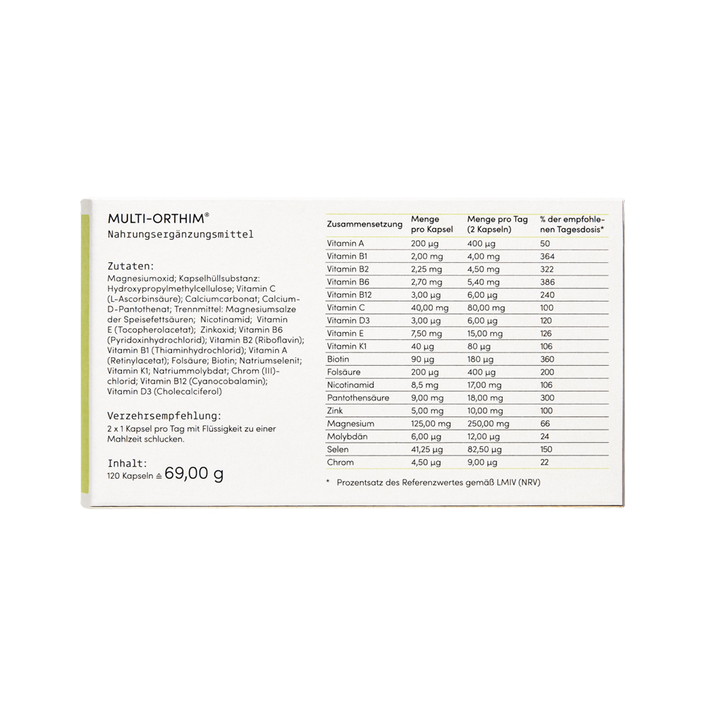 MULTI-ORTHIM 120 St Kapseln