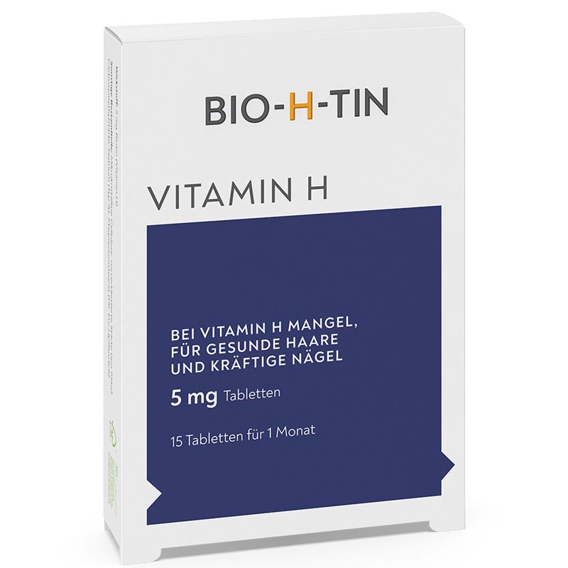 BIO-H-TIN VITAMIN H 5 mg für 1 Monat  15 St Tabletten