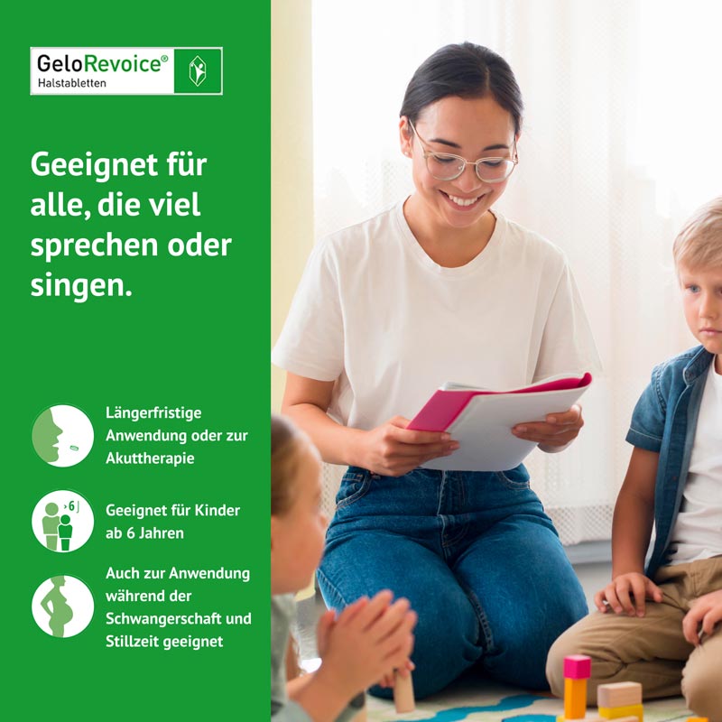 GeloRevoice Halstabletten Cassis-Menthol 20 St.  20 St Lutschtabletten