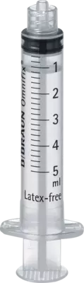 OMNIFIX Solo Spritze 5 ml Luer Lock latexfrei 100X5 ml Spritzen