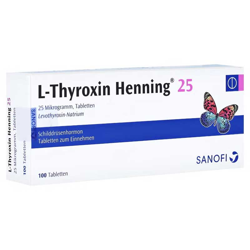 L-Thyroxin Henning 25 100 St Tabletten