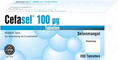 Cefasel 100 µg Tabletten 200 St Tabletten