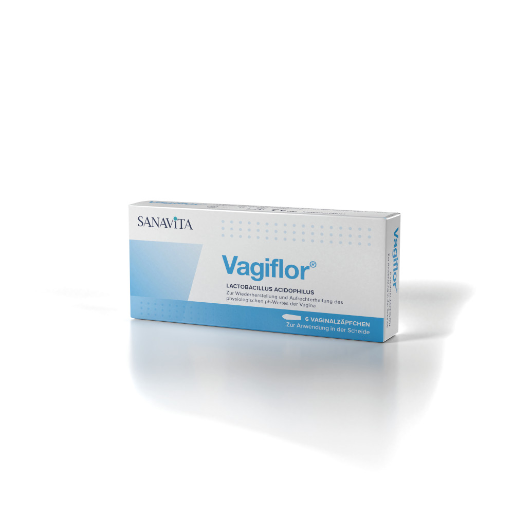 Vagiflor Vaginalzäpfchen 6 St Vaginalsuppositorien
