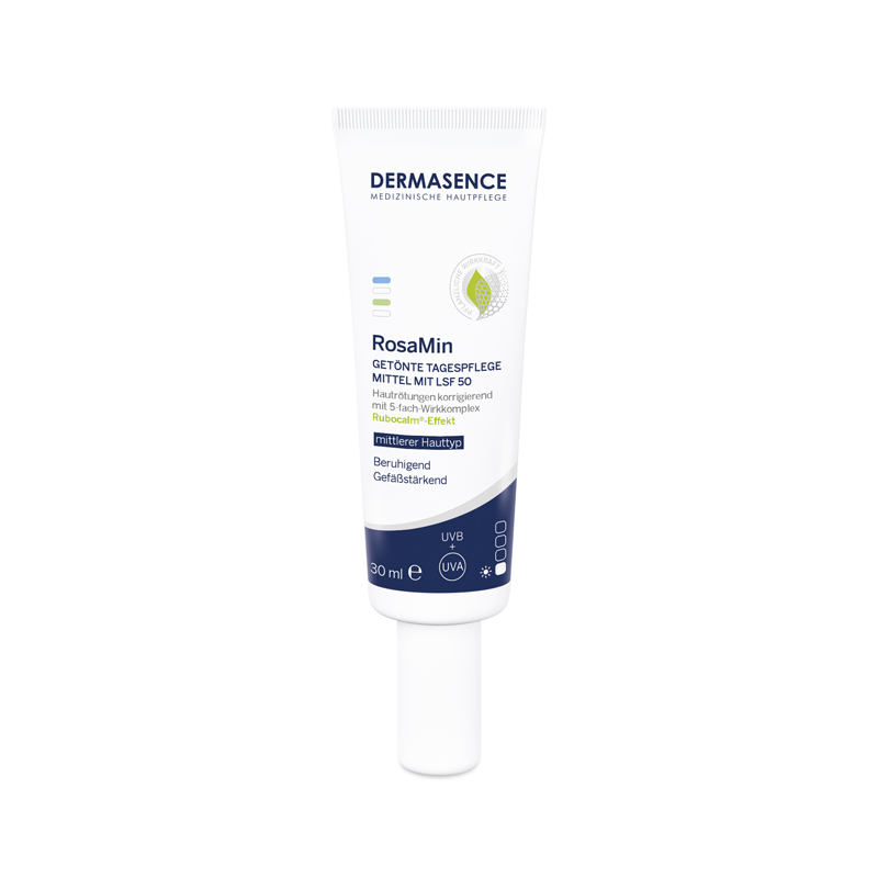 DERMASENCE RosaMin GETÖNTE TAGESPFLEGE MITTEL LSF 50 30 ml Creme