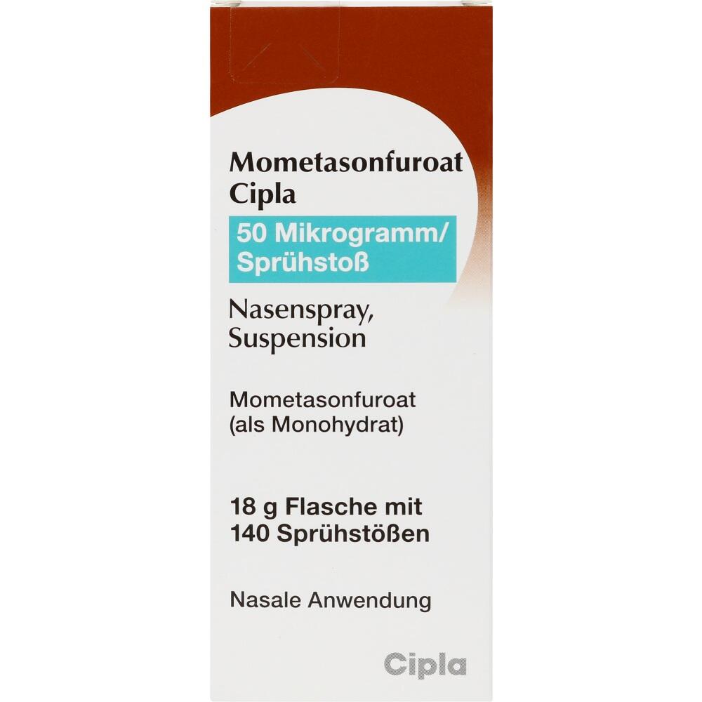 Mometasonfuroat Cipla 50 Mikrogramm/Sprühstoß 18 g Nasenspray