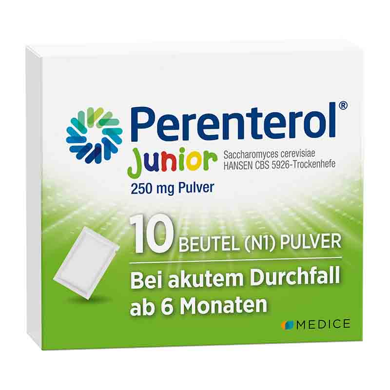 Perenterol junior bei akutem Durchfall 10 St Pulver