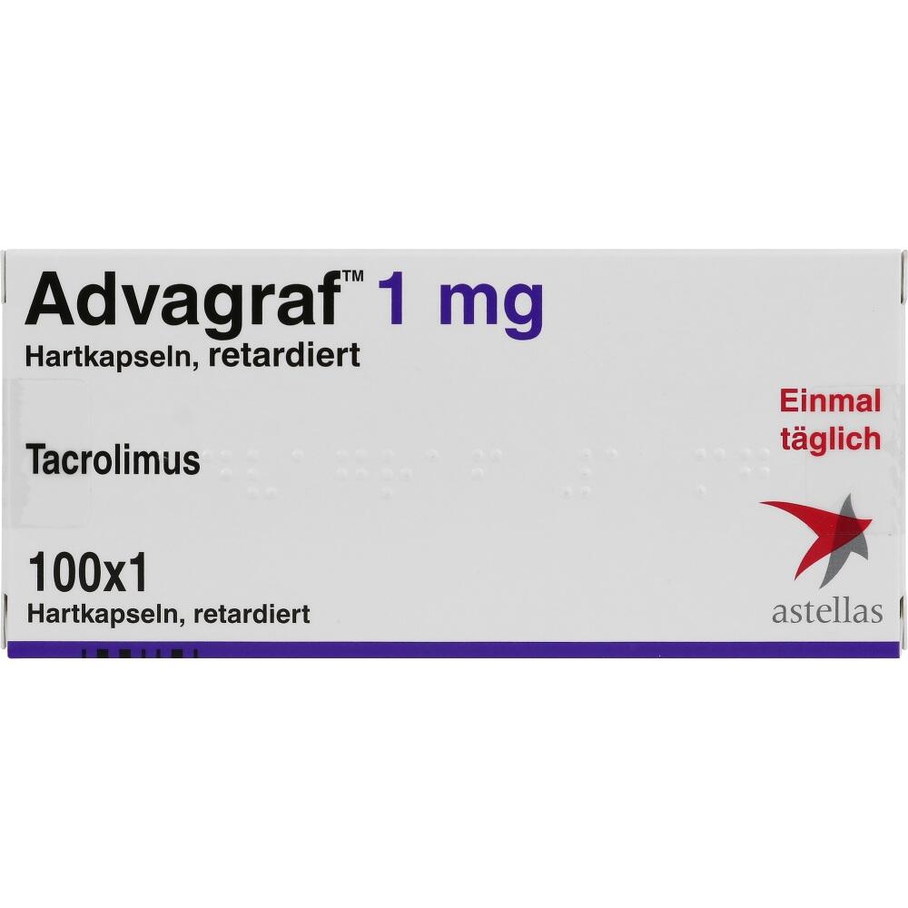 Advagraf 1mg 100 St Retard-Kapseln