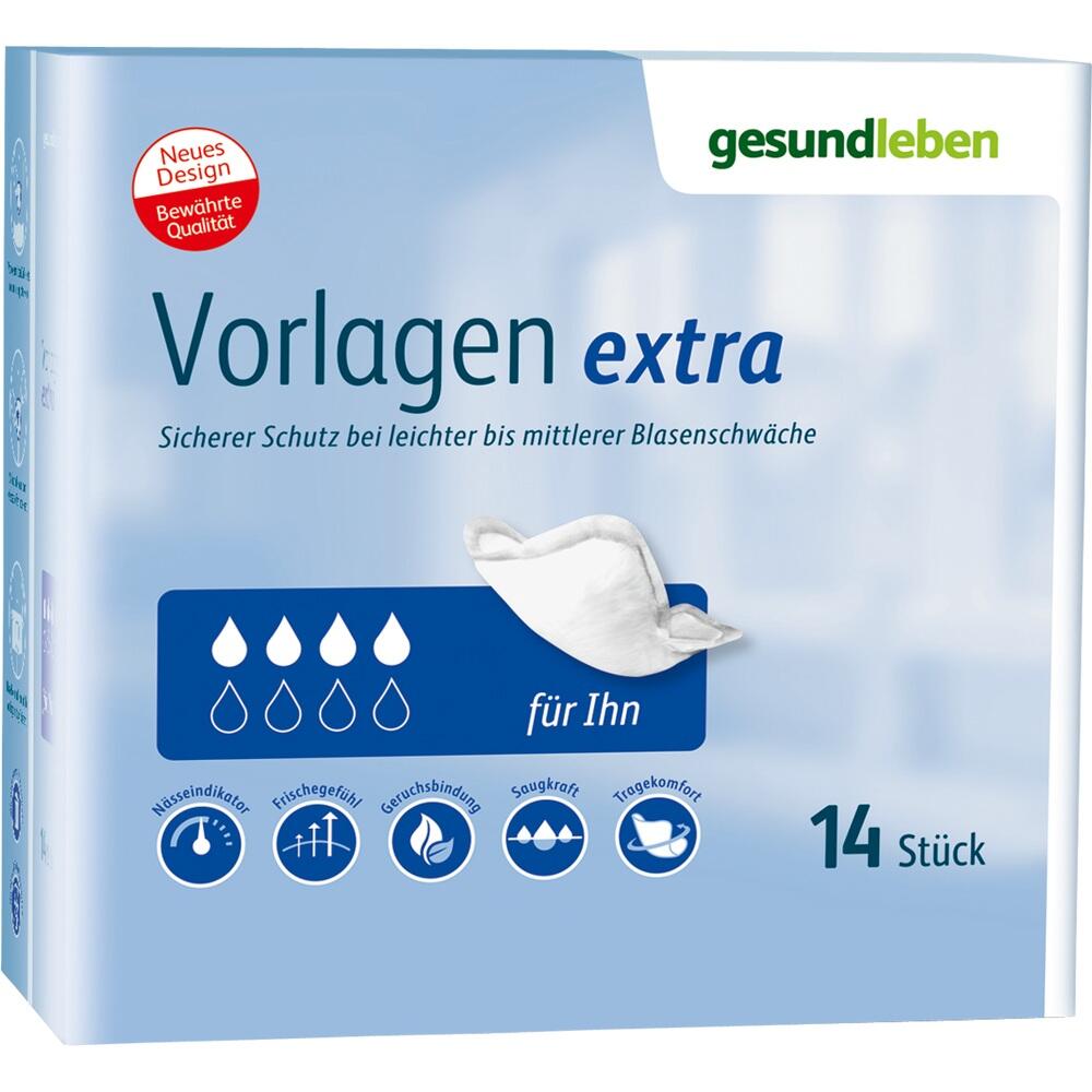 GESUND LEBEN Vorlagen Herren extra 10 St