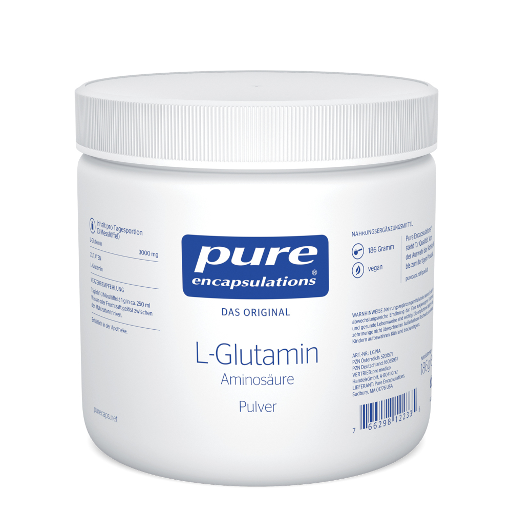 pure encapsulations L-Glutamin 186 g Pulver
