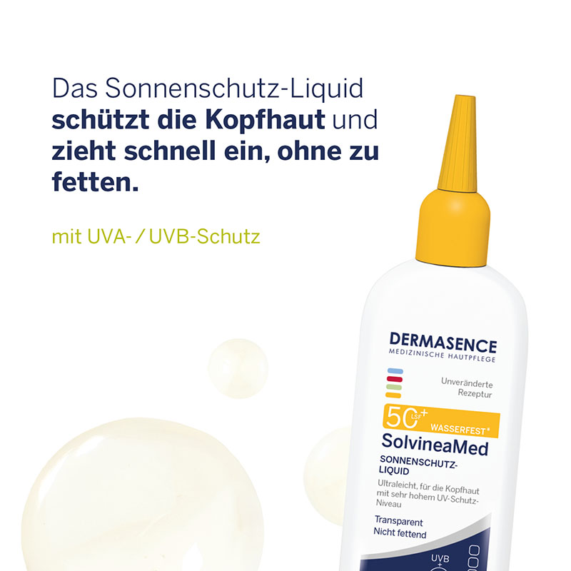 DERMASENCE SolvineaMed SONNENSCHUTZ-LIQUID AK LSF 50+ 75 ml Tonikum