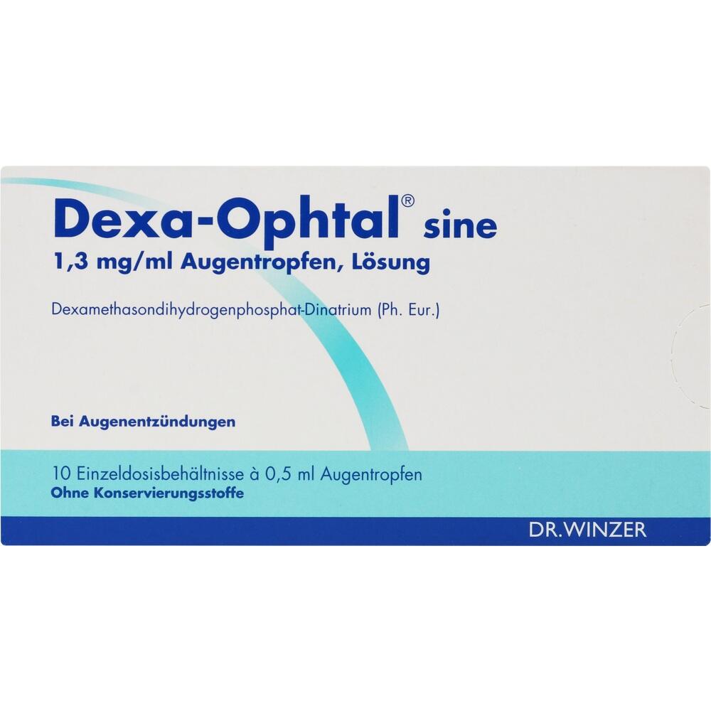 Dexa-Ophtal sine 1,3 mg/ml 10X0.5 ml Augentropfen