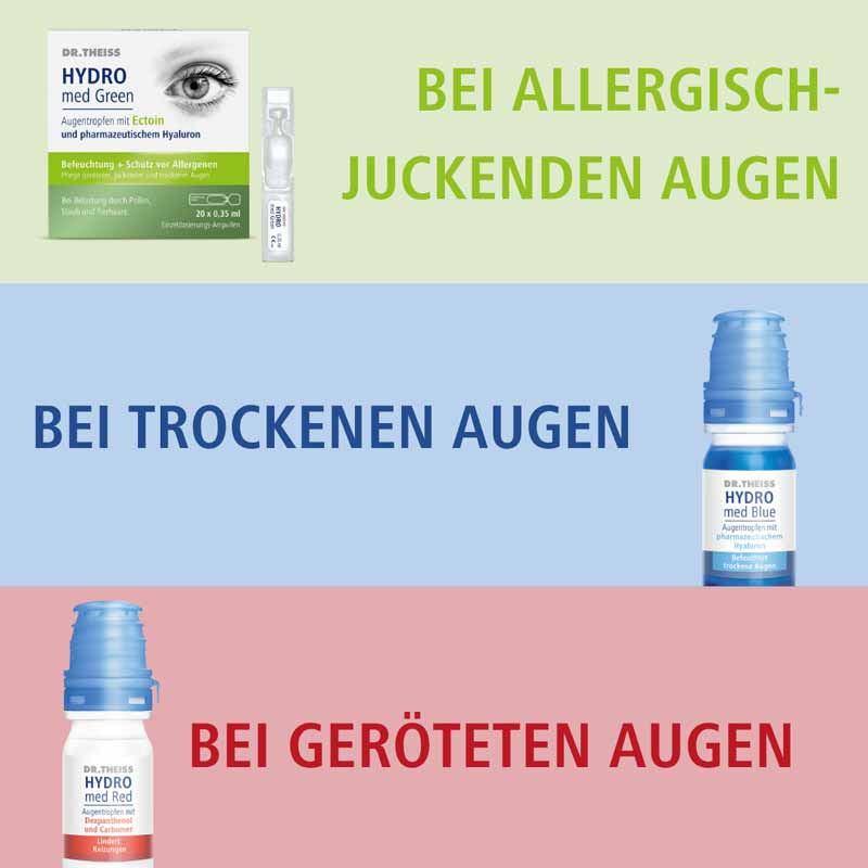 DR.THEISS HYDRO med Green 20X0.35 ml Augentropfen