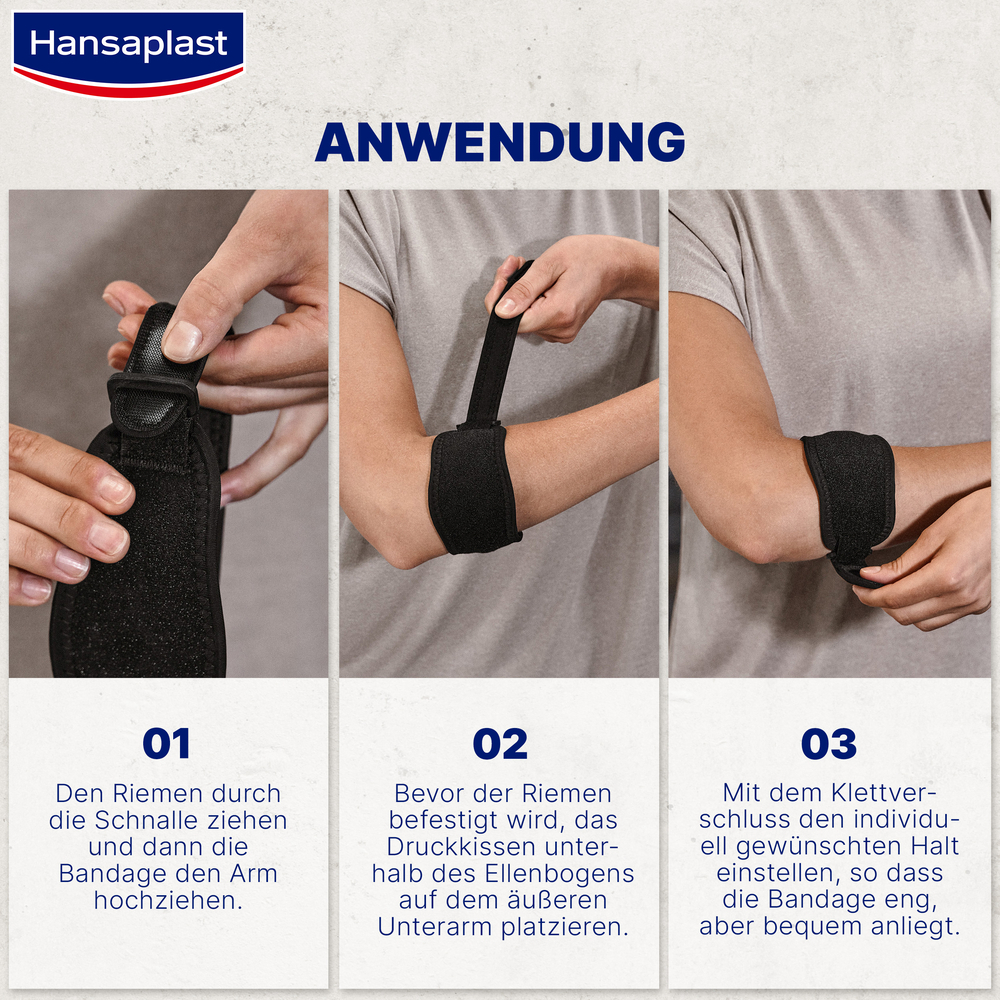 Hansaplast PROTECTIVE TENNISELLENBOGEN-BANDAGE 1 St Bandage
