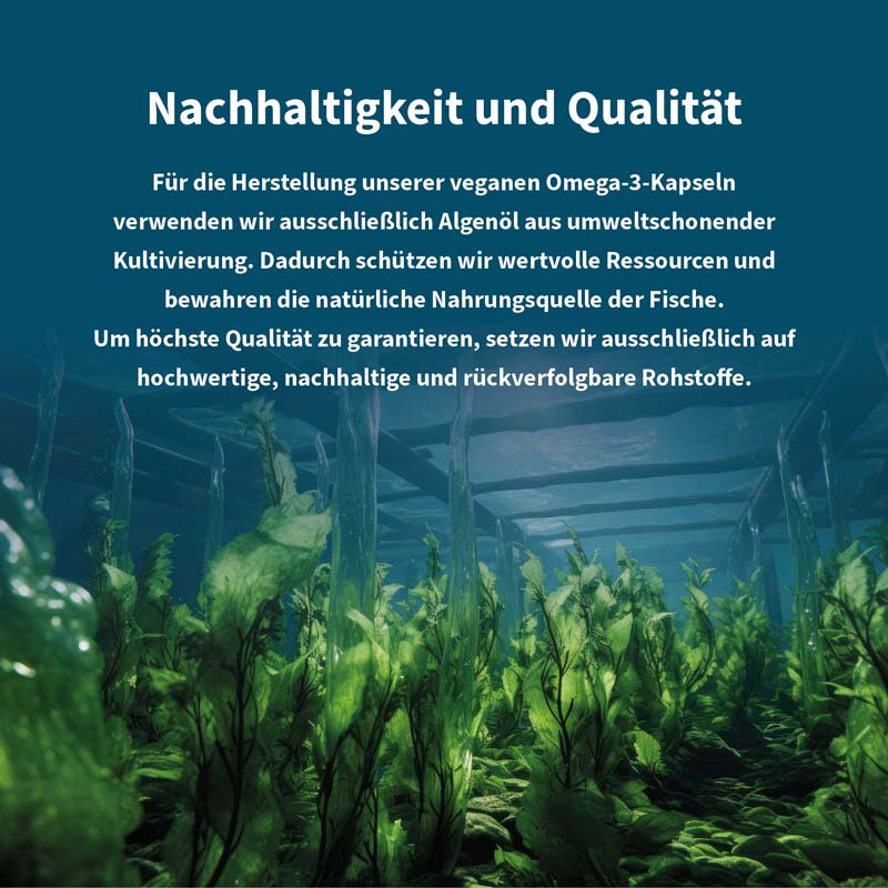 NatuGena Omega-3 Vegane Kapseln 90 St Kapseln