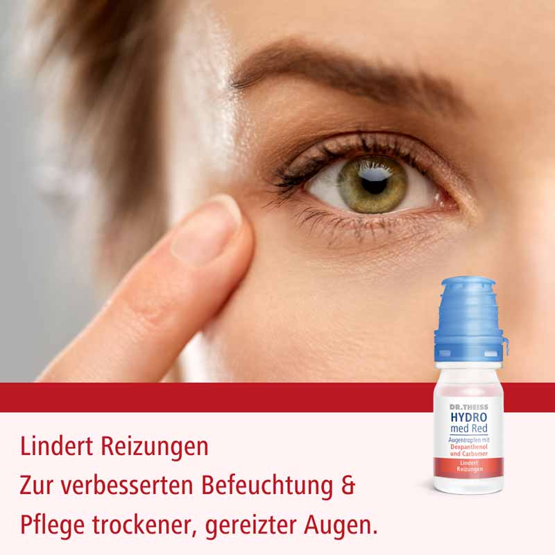 DR.THEISS HYDRO med Red 10 ml Augentropfen