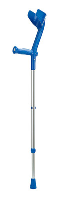 UNTERARMKRÜCKE f.Erw.Leichtmet.blau 1 St