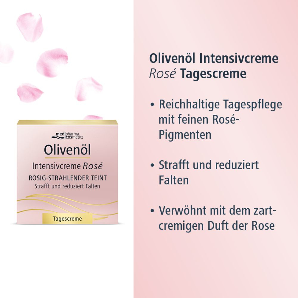 Olivenöl Intensivcreme Rosé Tagescreme 50 ml Tagescreme