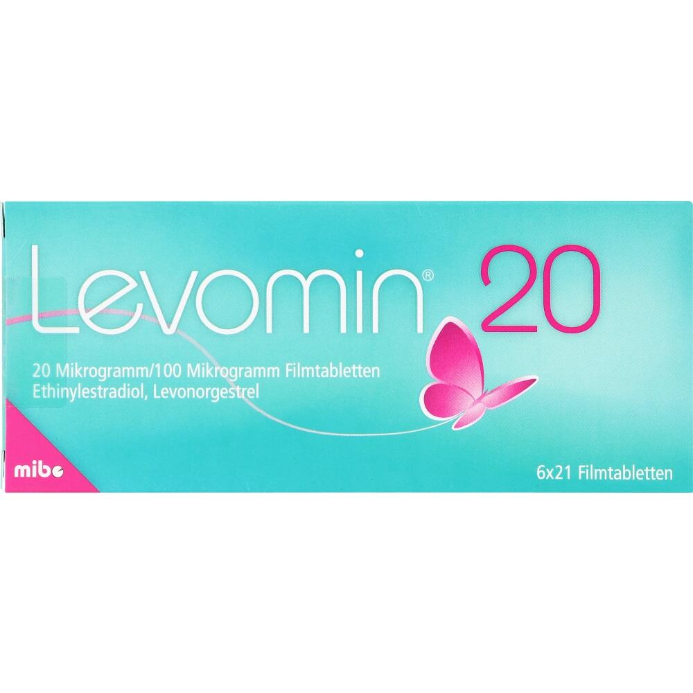 Levomin 20 20 Mikrogramm/100 Mikrogramm 6X21 St Filmtabletten