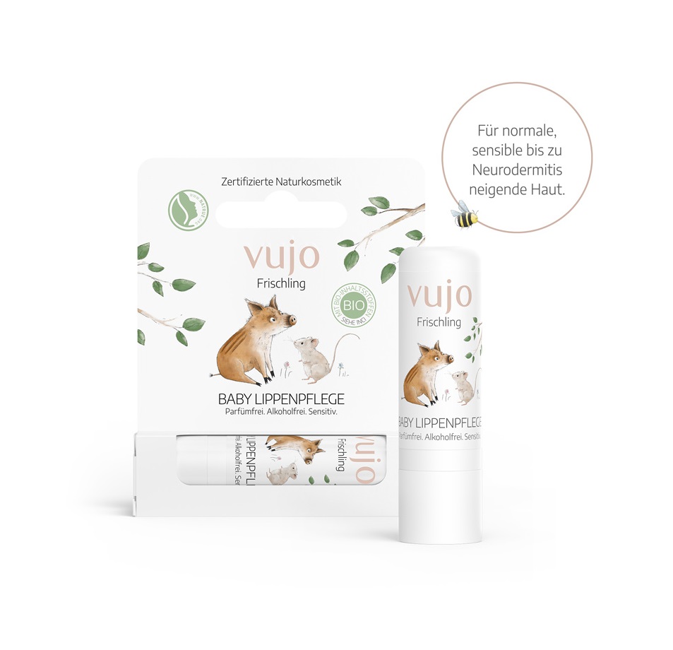 vujo Frischling Baby Lippenpflege 4.6 g Stifte