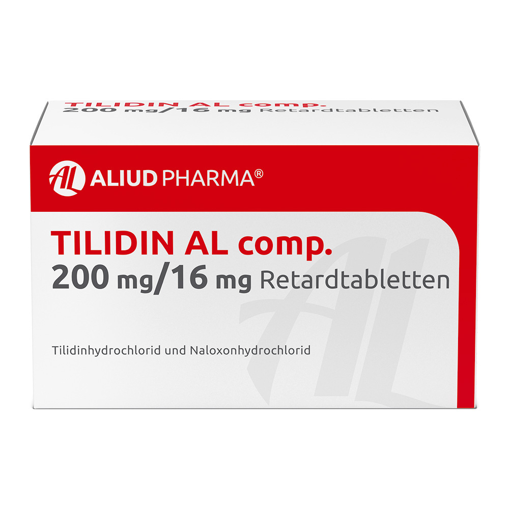 TILIDIN AL comp. 200mg/16mg 100 St Retard-Tabletten