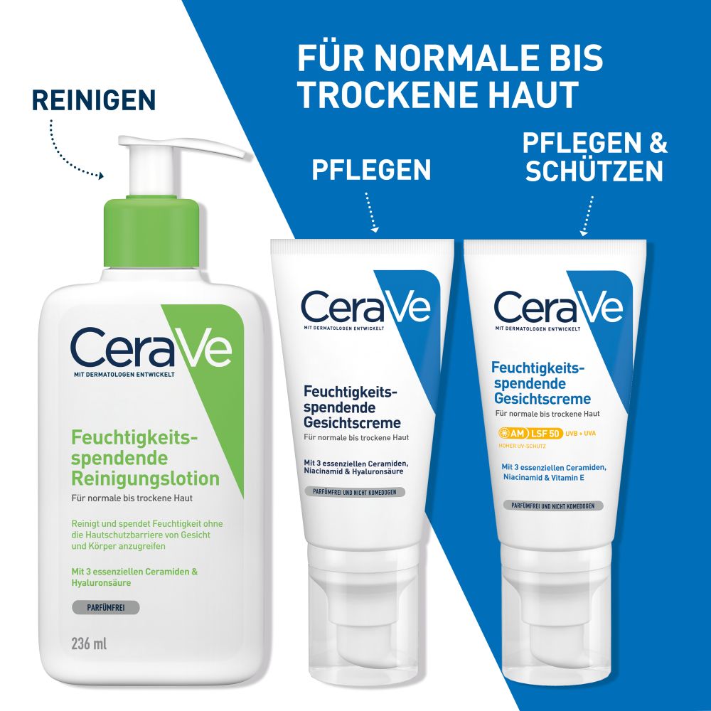 CeraVe Feuchtigkeitsspendende Gesichtscreme  52 ml Creme