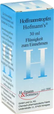 Hoffmannstropfen 30 ml Tropfen