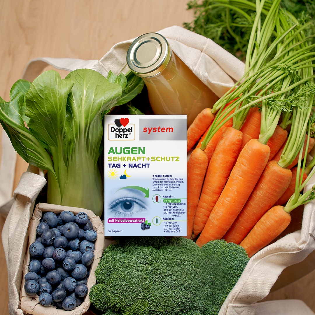 Doppelherz system AUGEN SEHKRAFT+SCHUTZ TAG + NACHT 120 St Kapseln