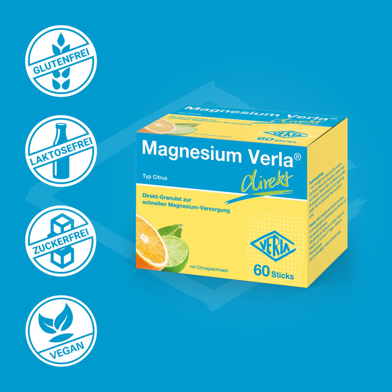 Magnesium Verla Direkt Granulat Citrus 60 St Granulat