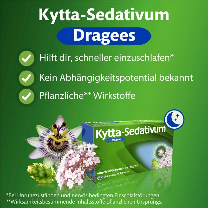 Kytta-Sedativum Dragees 100 St Überzogene Tabletten