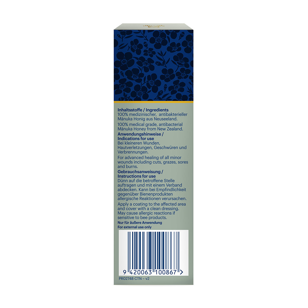 Manuka Health MANUKA WUNDHEIL HONIG 30 g Tube