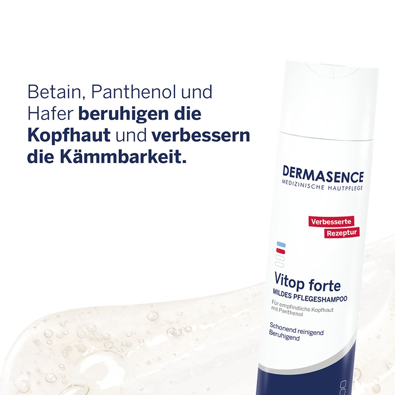 DERMASENCE Vitop forte MILDES PFLEGESHAMPOO 200 ml Shampoo