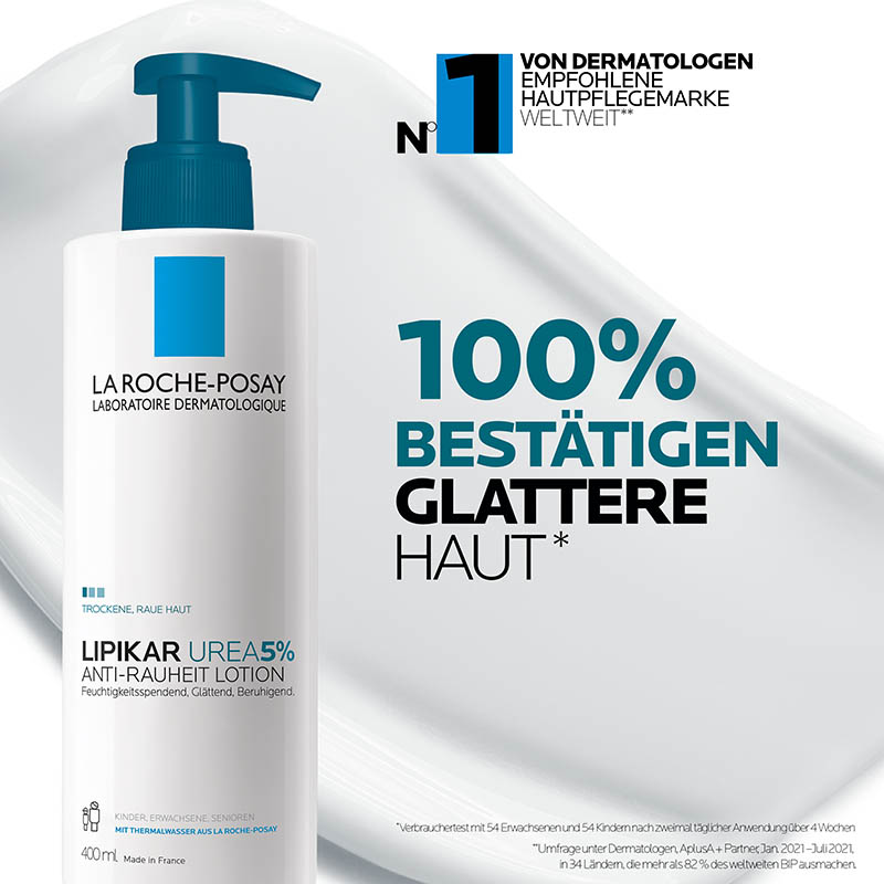 LA ROCHE-POSAY LIPIKAR UREA5% ANTI-RAUHEIT LOTION 400 ml Lotion