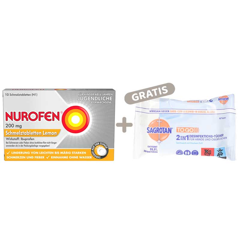 NUROFEN Lemon  12 St Schmelztabletten