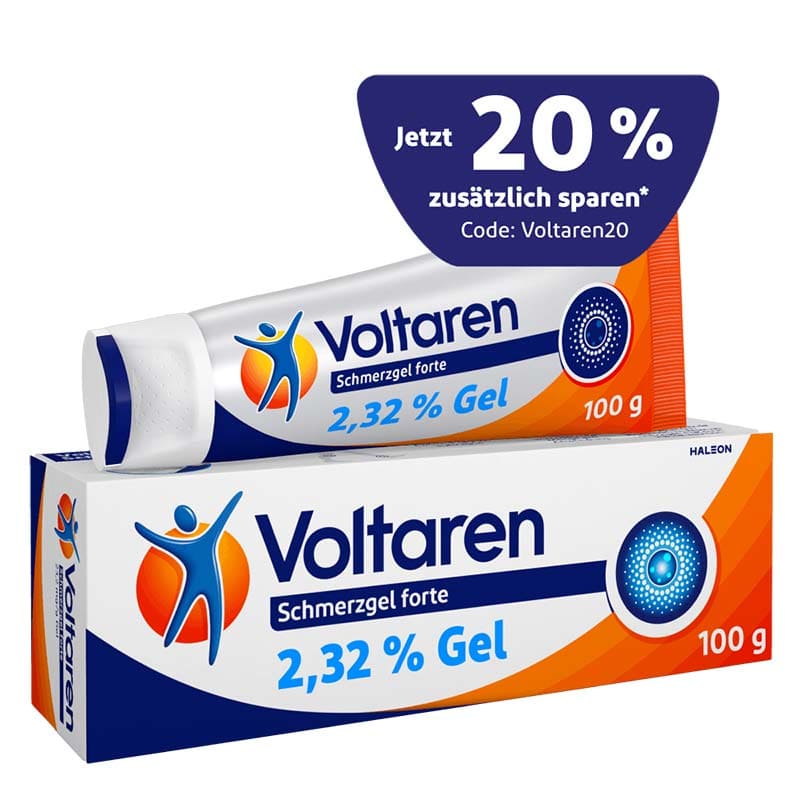 Voltaren Schmerzgel forte 23,2 mg/g + 20% sparen* 100 g Gel