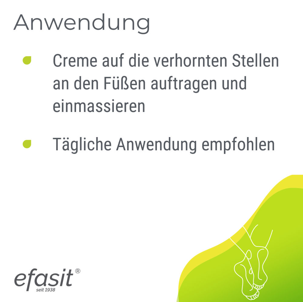 efasit ANTI-HORNHAUT CREME 75 ml Creme