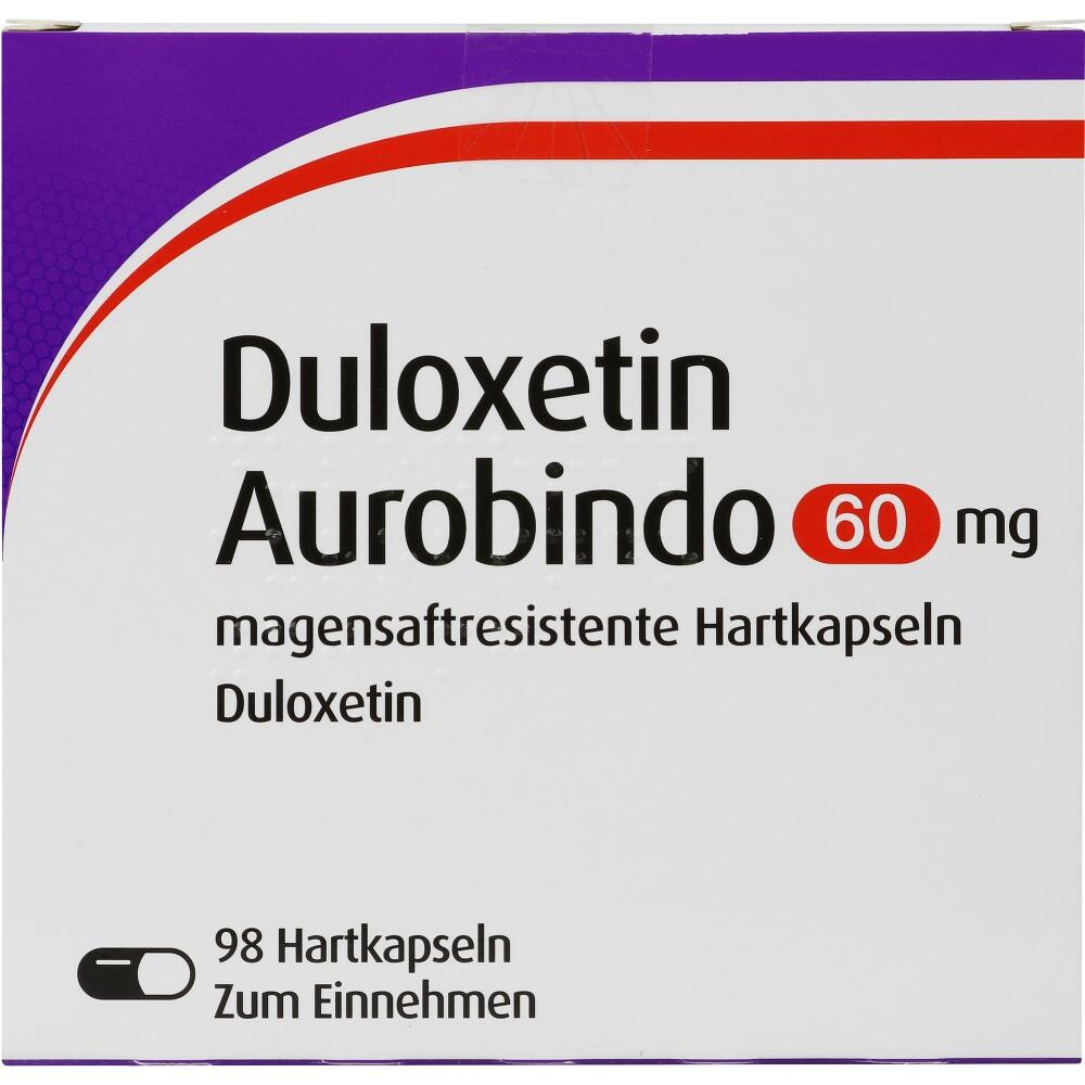 Duloxetin Aurobindo 60mg 98 St Magensaftresistente Hartkapseln