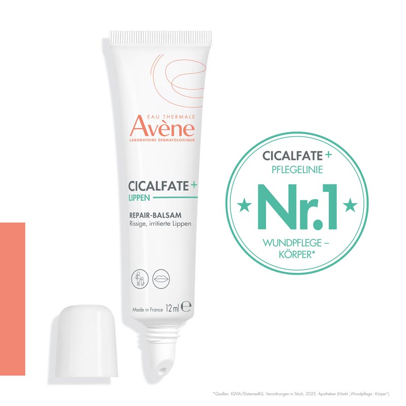 Avène CICALFATE + LIPPEN REPAIR-BALSAM 12 ml Balsam