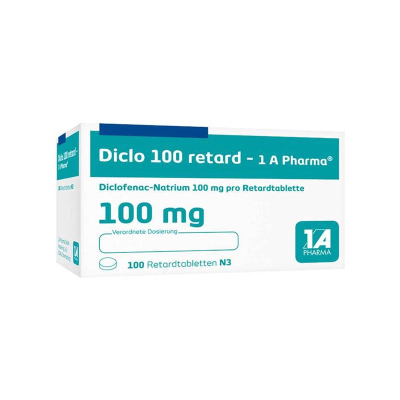 Diclo 100 retard-1 A Pharma 100 St Retard-Tabletten