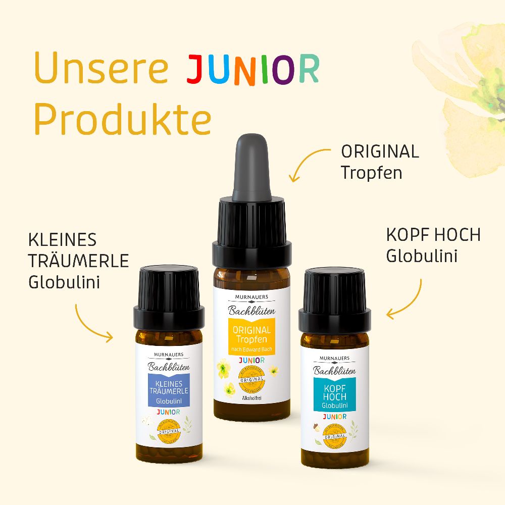 MURNAUERS Bachblüten Original Junior Tropfen 10 ml Tropfen zum Einnehmen