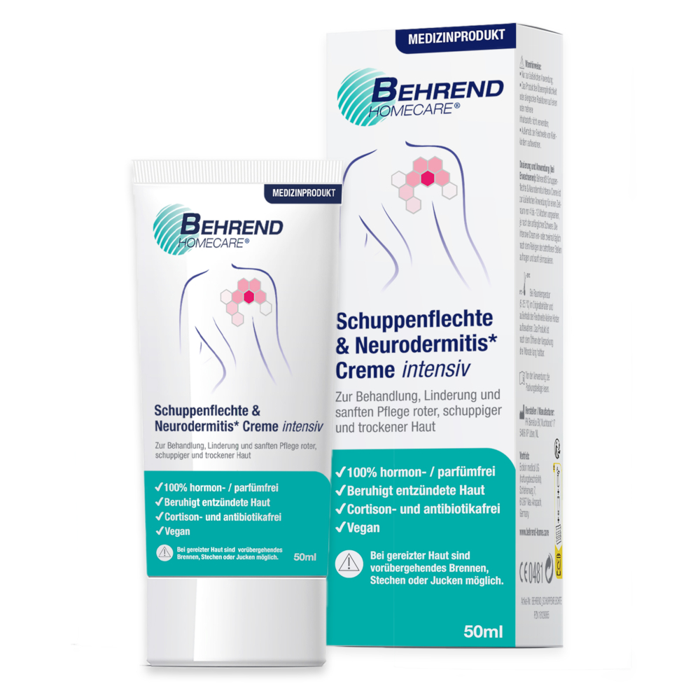 Behrend Schuppenflechte & Neurodermitis Creme intens 50 ml Creme