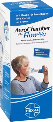AEROCHAMBER HEXAL mit Maske f.Erwachsene 1 St