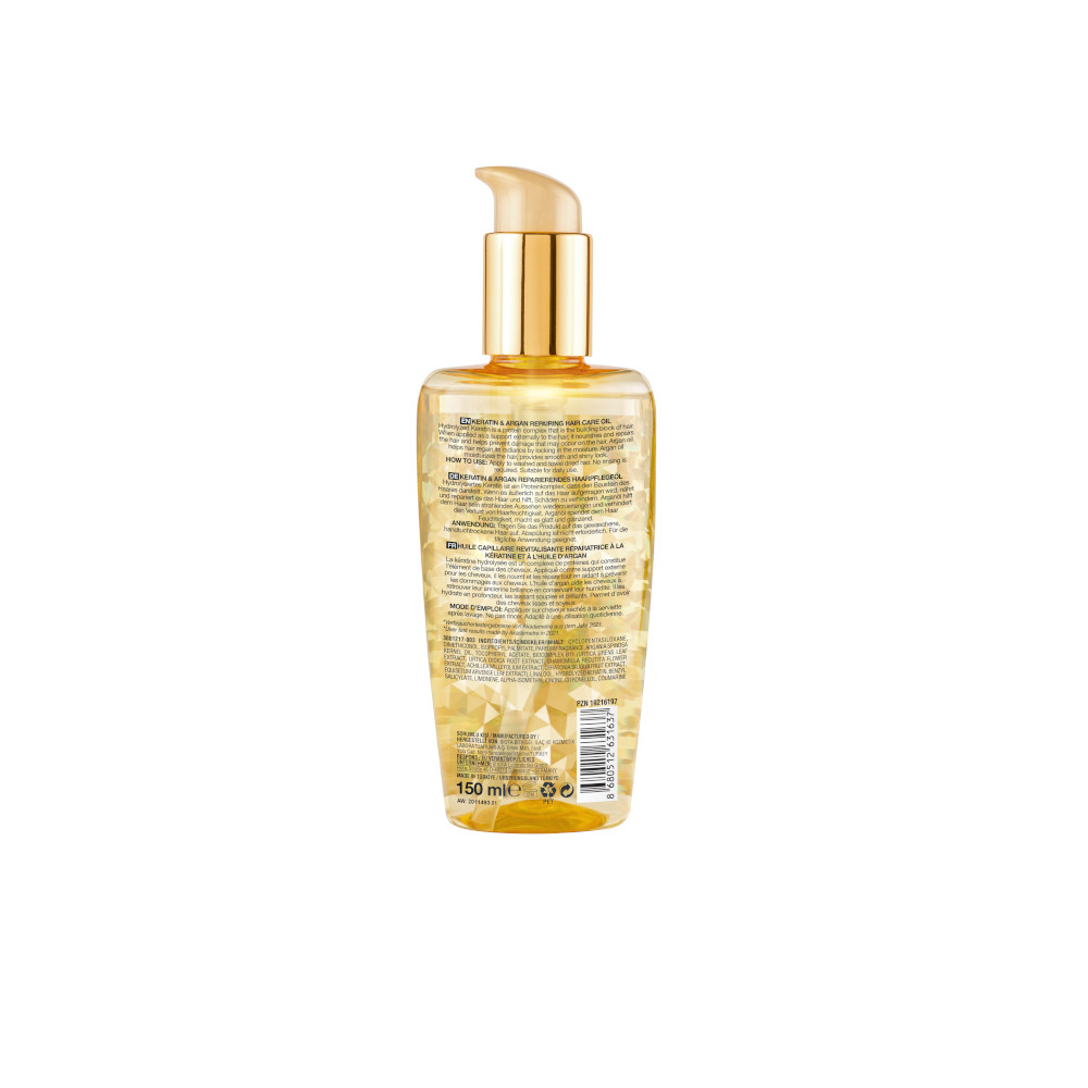 BIOXCIN Keratin & Argan Haaröl 150 ml Öl