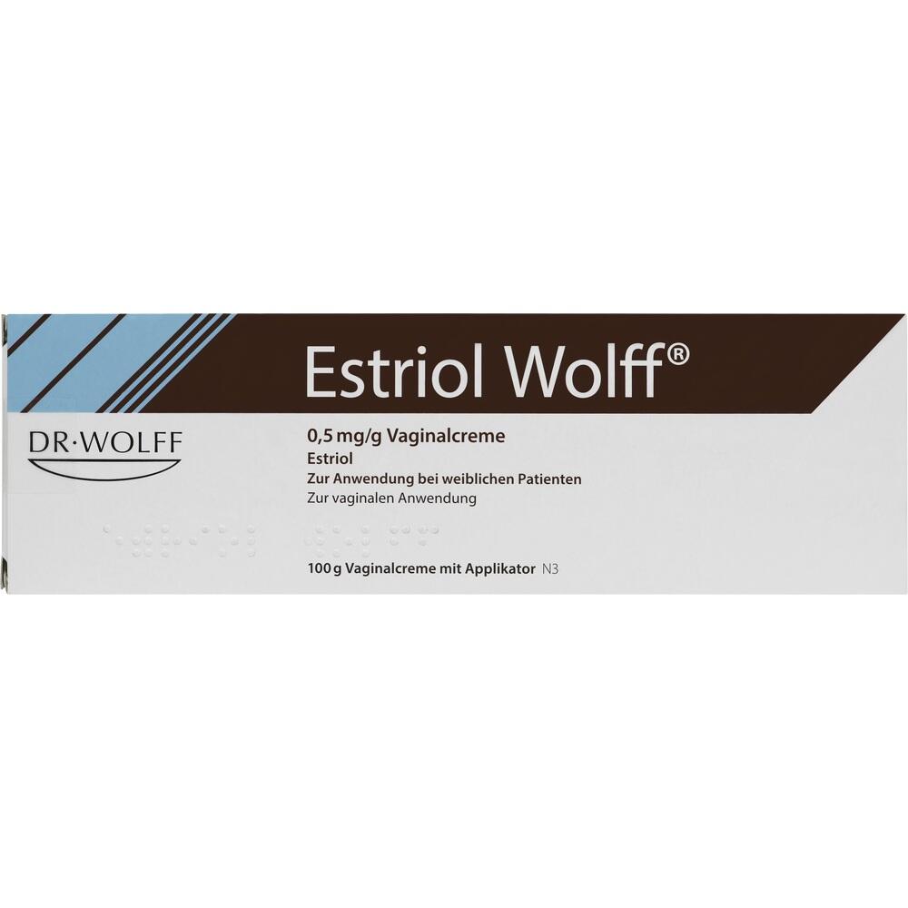 ESTRIOL Wolff 0,5 mg/g Vaginalcreme 100 g Vaginalcreme