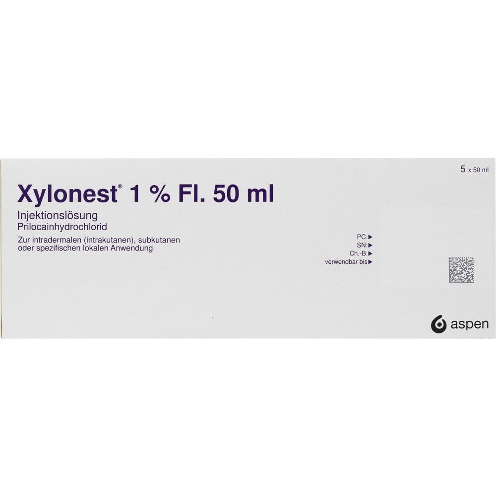 XYLONEST 1% Flasche Injektionslösung 5X50 ml Injektionslösung