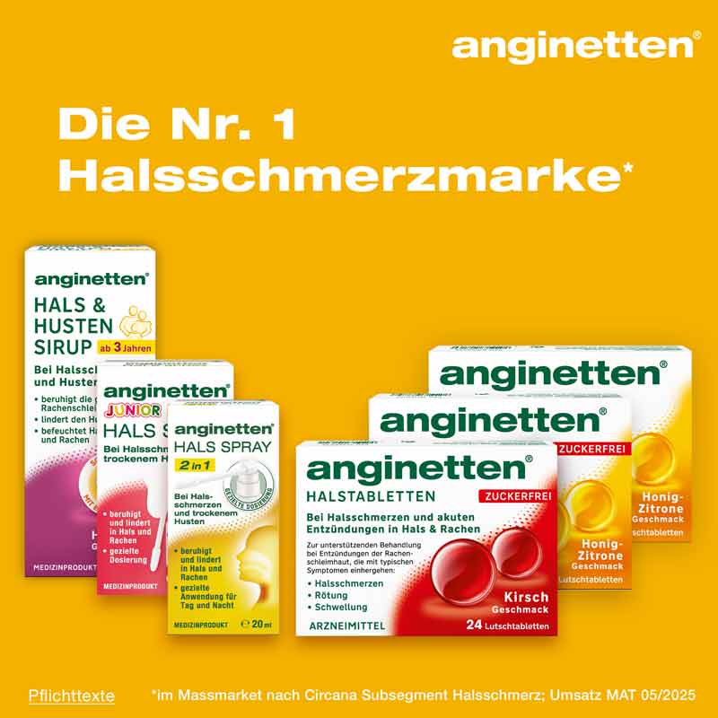 Anginetten Halstabletten 24 St Lutschtabletten