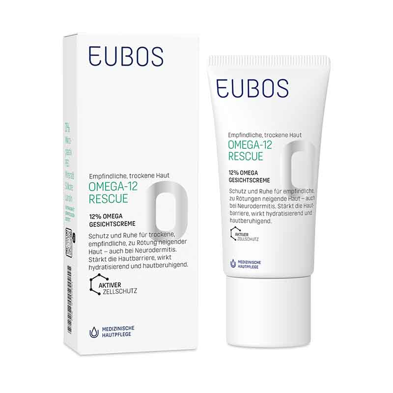 EUBOS Empfindliche, trockene Haut OMEGA - 12 RESCUE 50 ml Creme