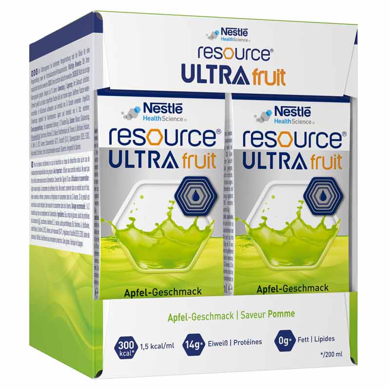 resource ULTRA fruit Apfel 4X200 ml Flüssigkeit
