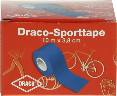 Draco SportTape 3,8 cm x 10 m blau 1 St Verband