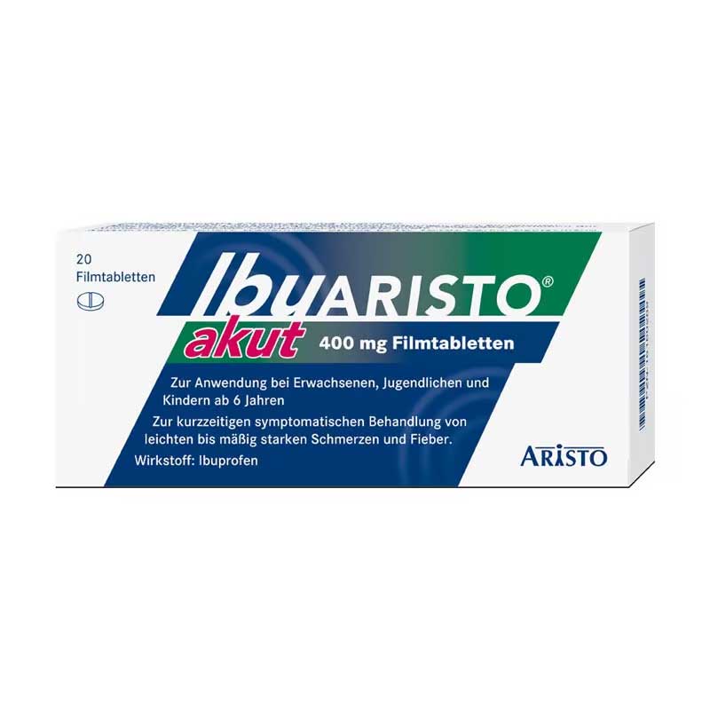 Ibu ARISTO akut 400 mg 20 St Filmtabletten