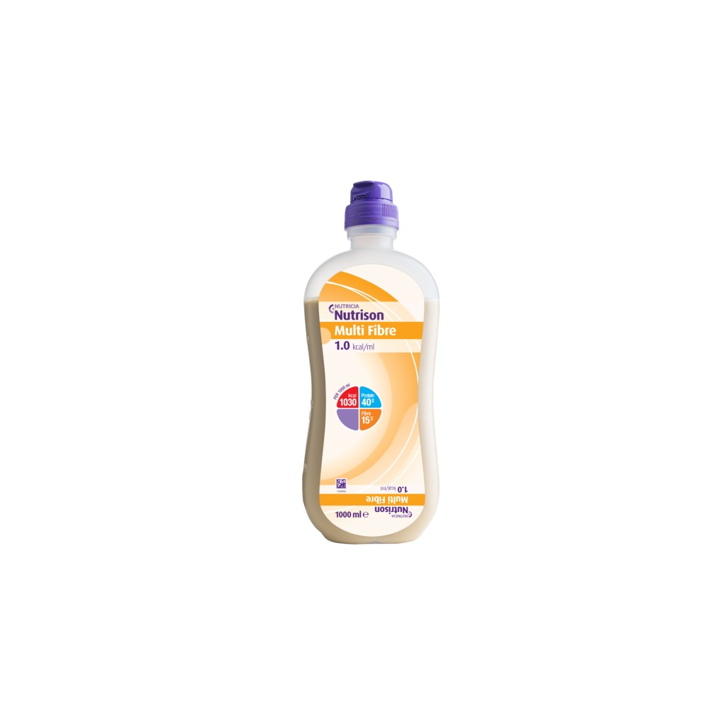 Nutrison Multi Fibre Sondennahrung  8X1000 ml Flüssigkeit
